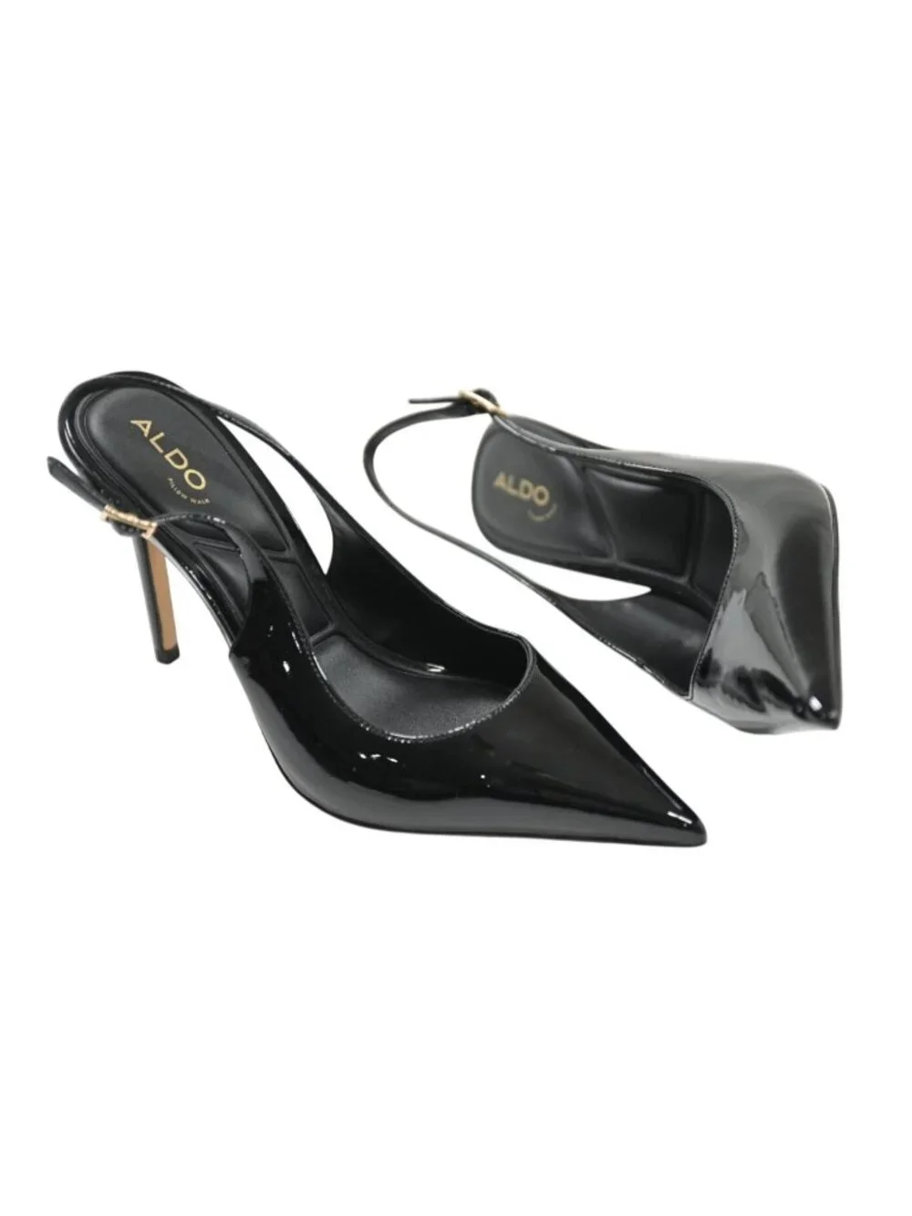 Aldo Seraline Slingback High Heel in Black